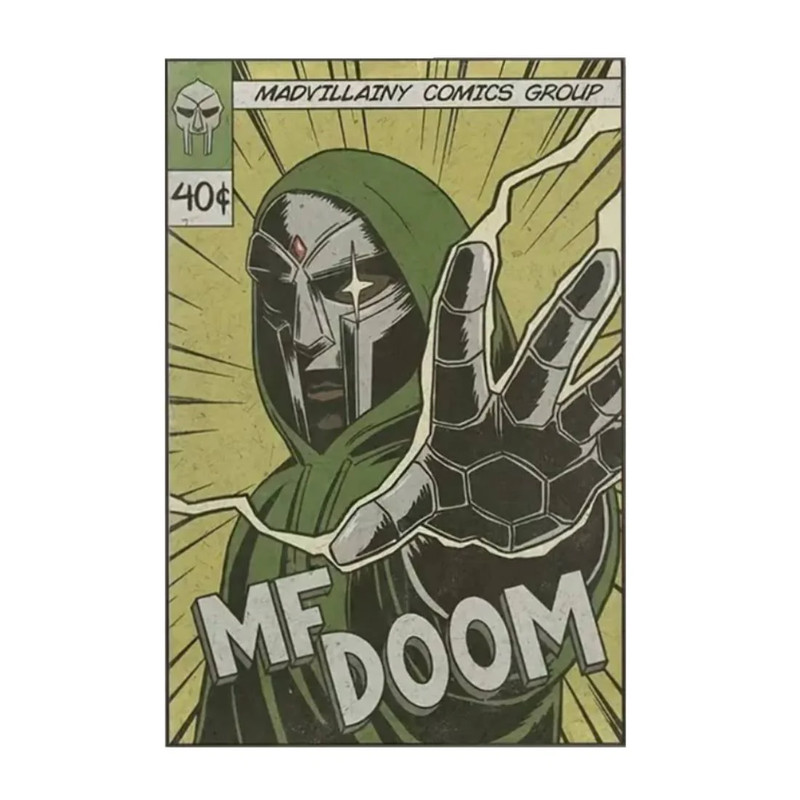 Dr. Doom Madvillainy Comic Canvas Poster (40x60cm) - 1 Piece - ملصق